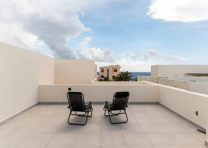 Apartment Alma Walk To Caribbean Sea View Rooftop Pools