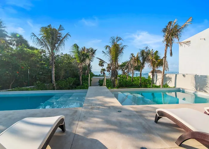Apartment Alma Walk To Caribbean Sea View Rooftop Pools