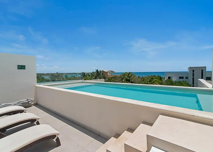 Apartment Alma Walk To Caribbean Sea View Rooftop Pools *