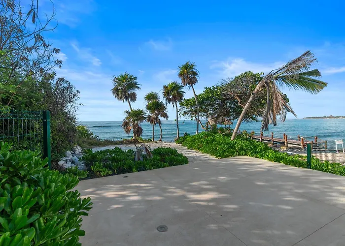 Alma Walk To Caribbean Sea View Rooftop Pools Apartment Akumal