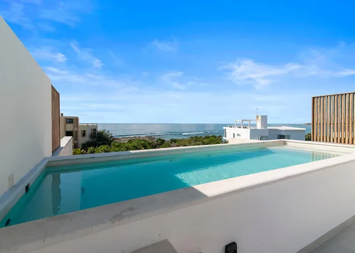 Alma Walk To Caribbean Sea View Rooftop Pools Apartment